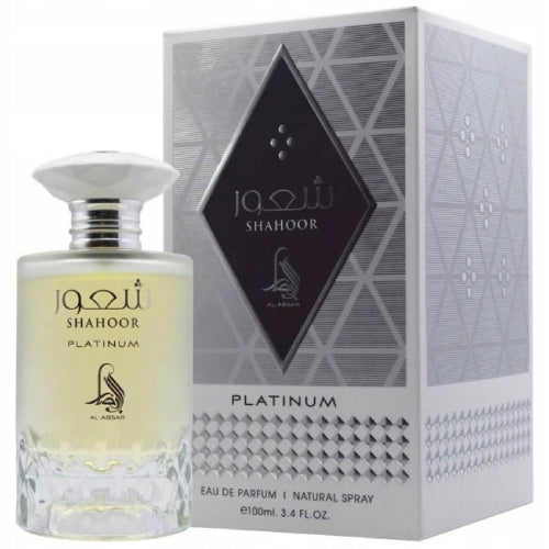 AL ABSAR SHAHOOR PLATINUM 100ML EAU DE PARFUM FOR MEN