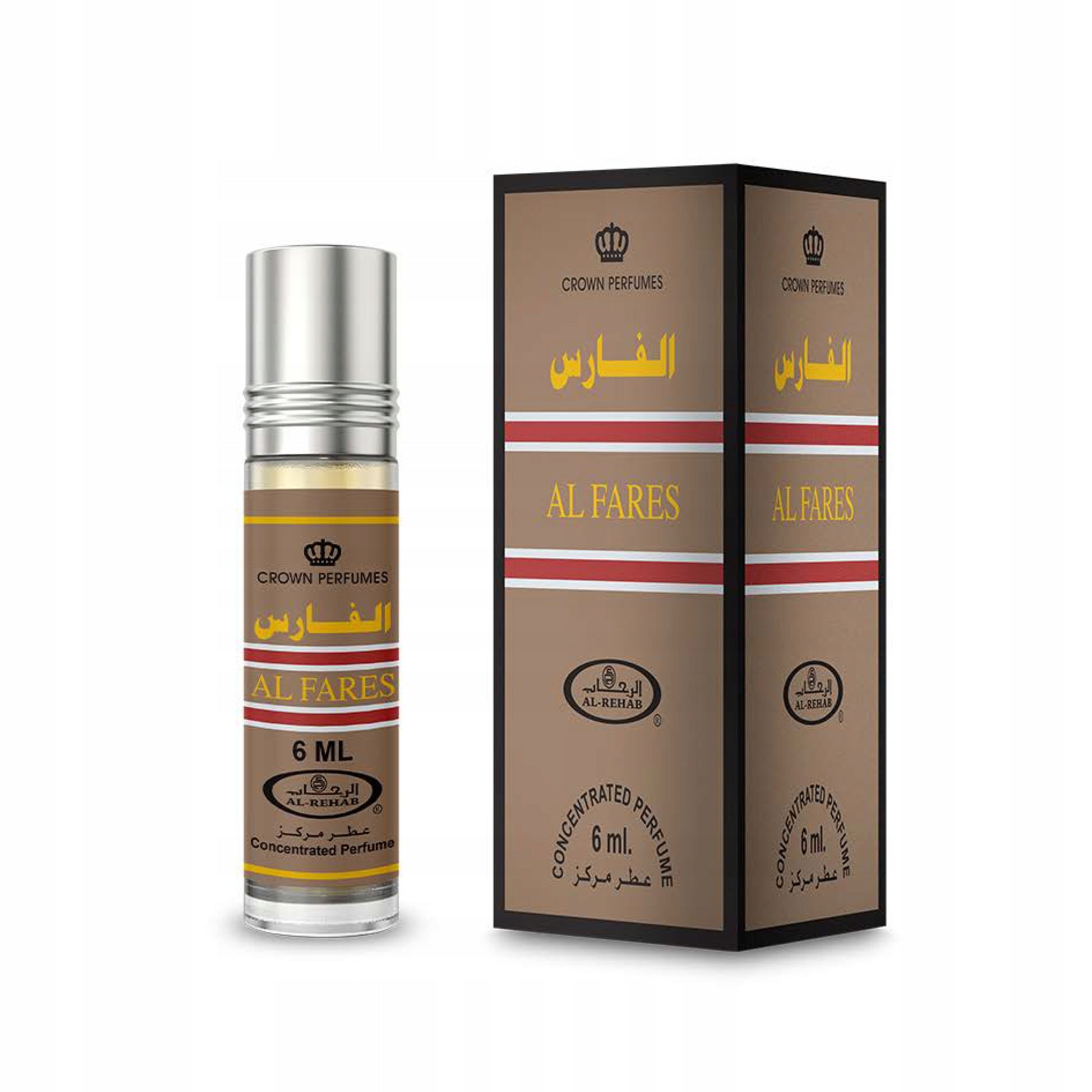 AL FARES 6 ml Arabic Perfume in Al Rehab Oil for Him EAN (GTIN) 5906468402705