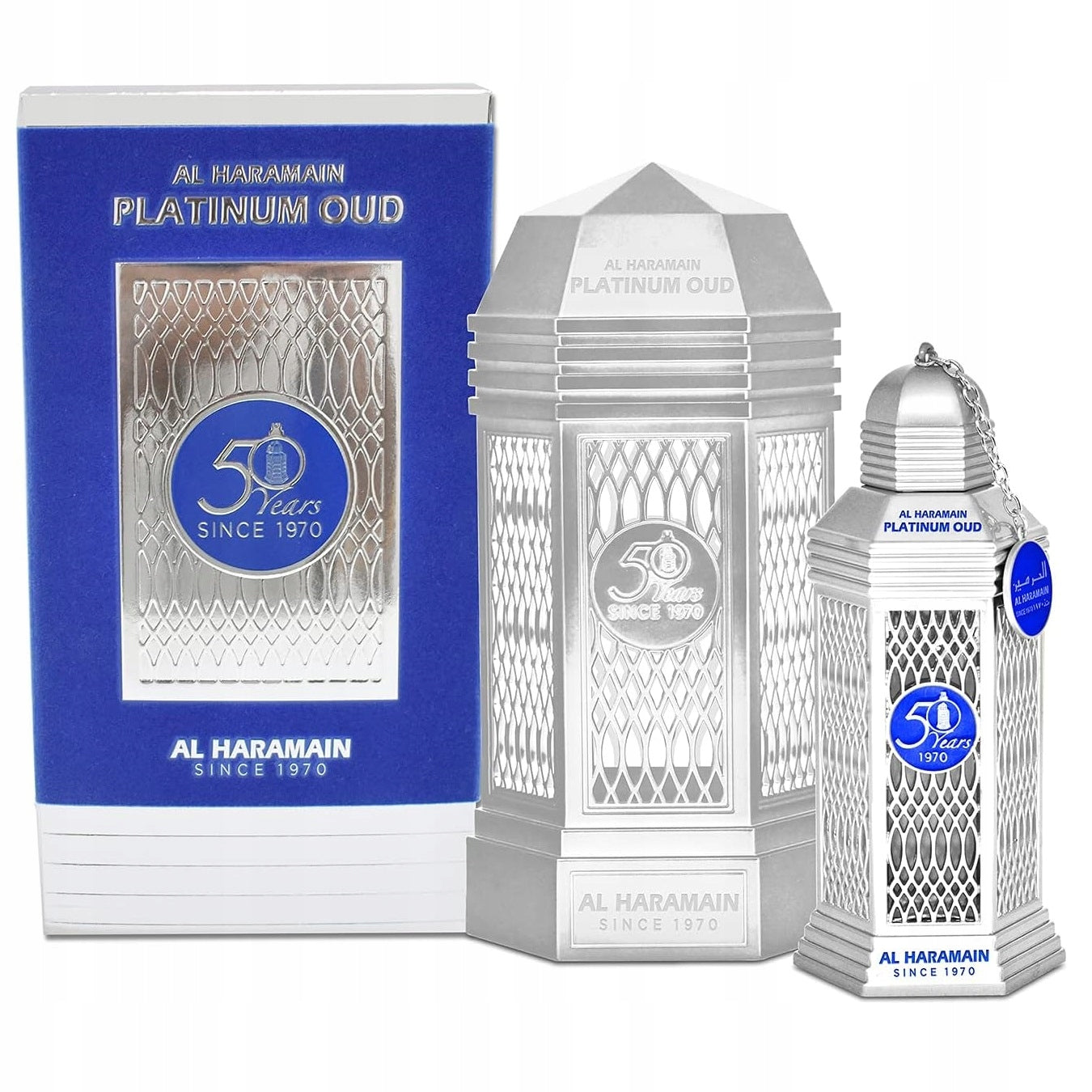 AL HARAMAIN 50 Years Platinum Oud EDP 100ml Brand Al Haramain
