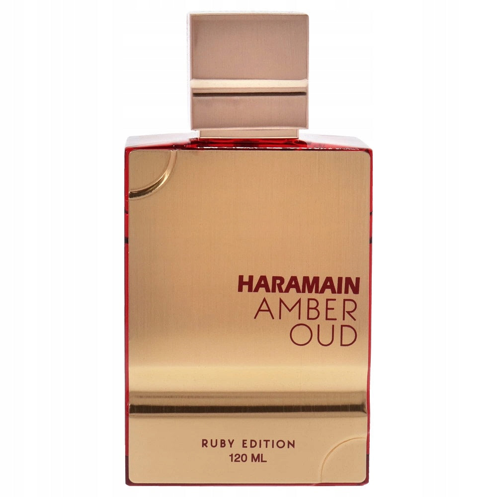 AL HARAMAIN Amber Oud Ruby Edition EDP Eau de Parfum unisex perfume Packaging volume 120 ml