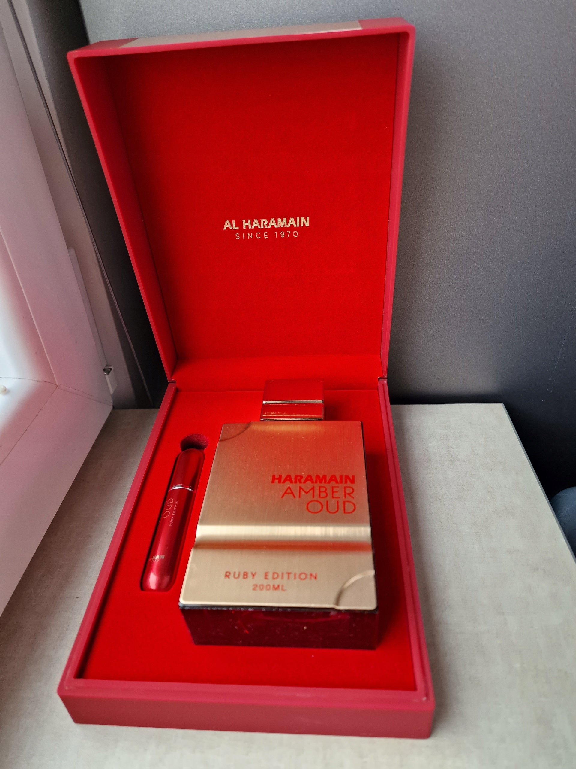AL HARAMAIN Amber Oud Ruby Edition Eau de Parfum EDP 200ml Brand Al Haramain