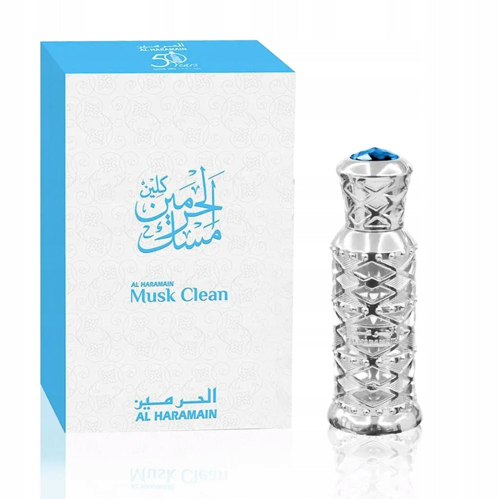 AL HARAMAIN MUSK CLEAN PERFUME WOMEN ARABIC ORIGINAL LASTING SENSUAL Packaging status original