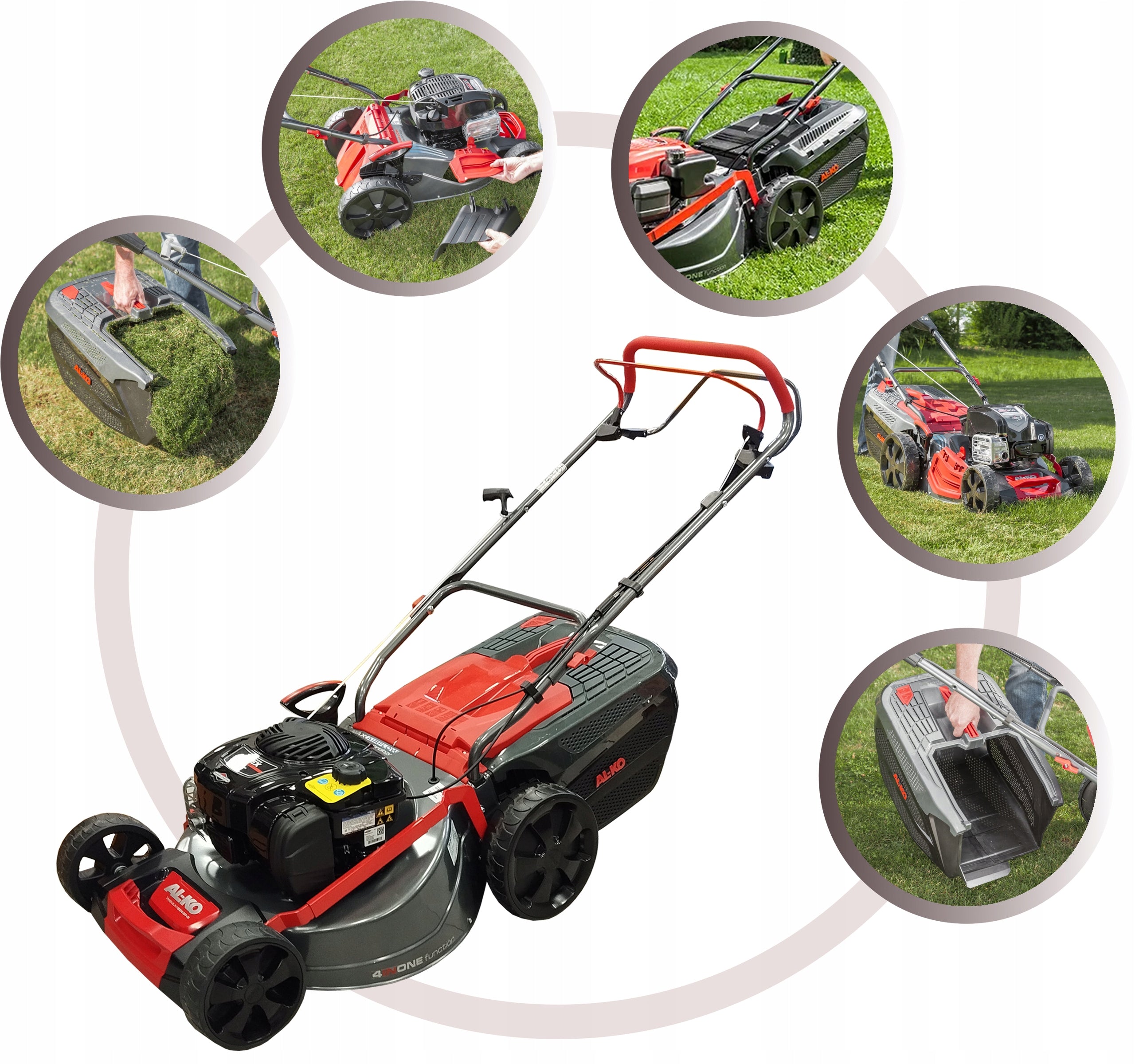 AL-KO Premium 524 SP-B BRIGGS STRATTON 4in1 diesel mower Series PREMIUM