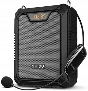 AL121 VOICE AMPLIFIER SHIDU 30W BLUETOOTH WITH UHF WIRED MICROPHONE