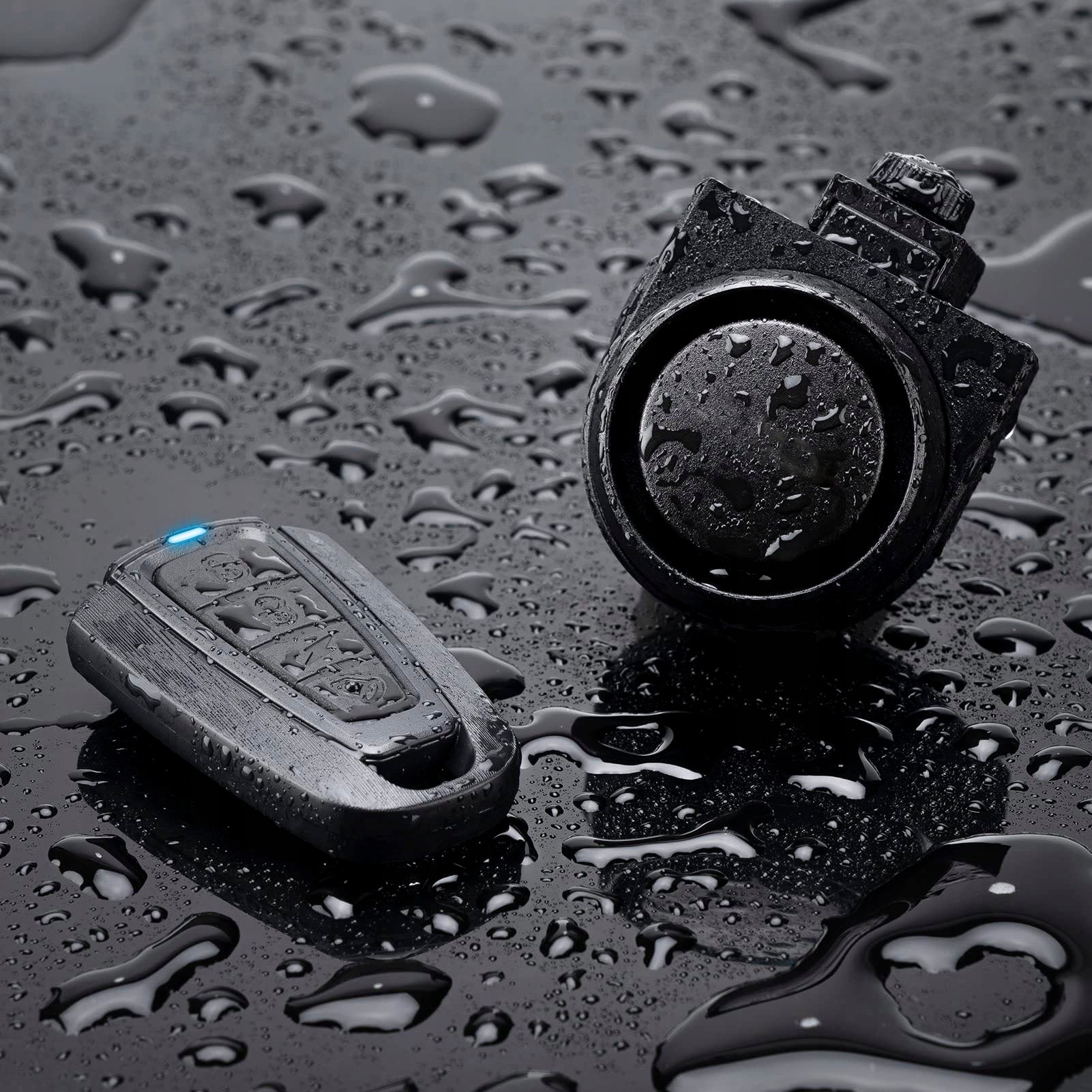 ALARM WIRELESS MOTORCYCLE BIKE ANTI-THEFT ALARM WITH REMOTE CONTROL, BLACK Kind alarm