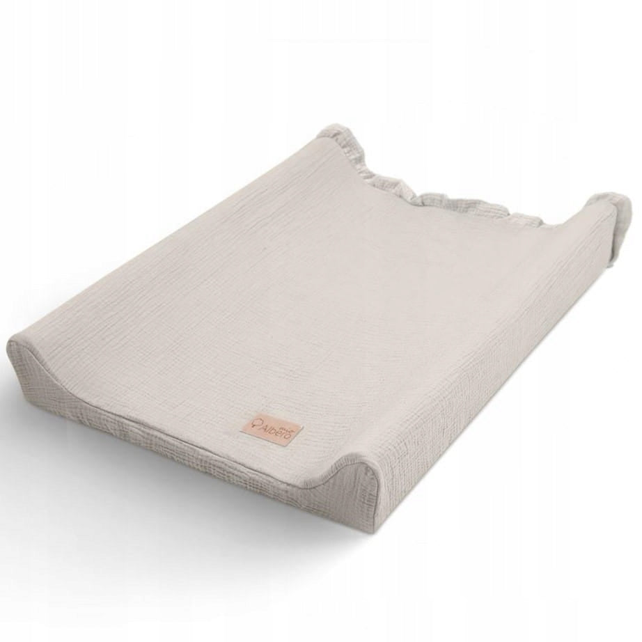 ALBERO MIO Muslin changing table cover Cotton Color beige