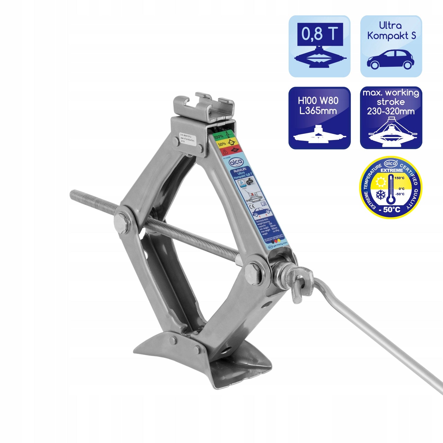 ALCA 0,8t TRAPEZOIDAL lift