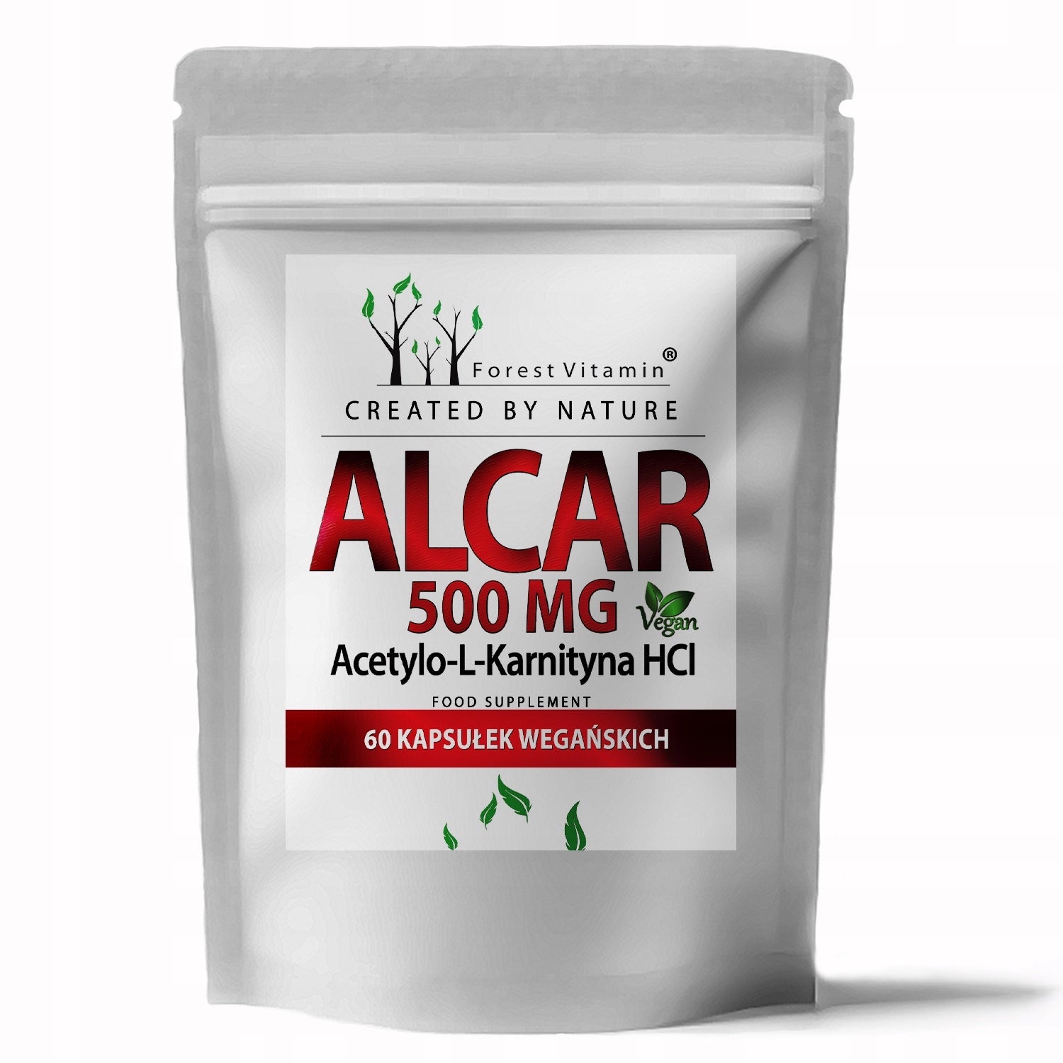 ALCAR ACETYL-L-CARNITINE HCL 500 MG 60 CAPSULES HPMC VEGAN DIETARY SUPPLEMENT Medical device no