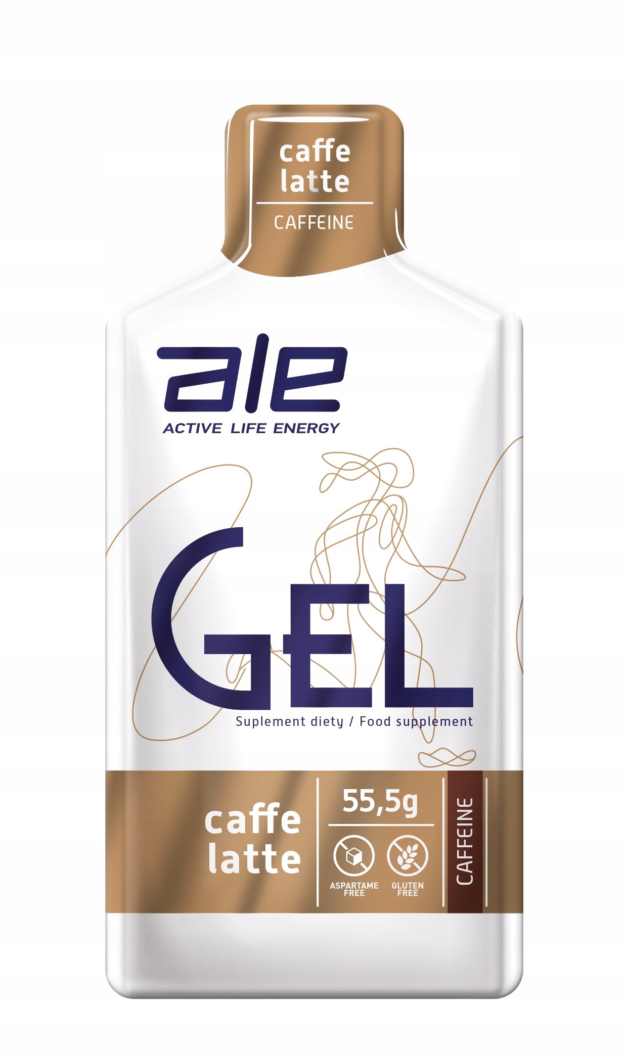 ALE Gel 55,5 g Energy Gel with Coffee Caffeine