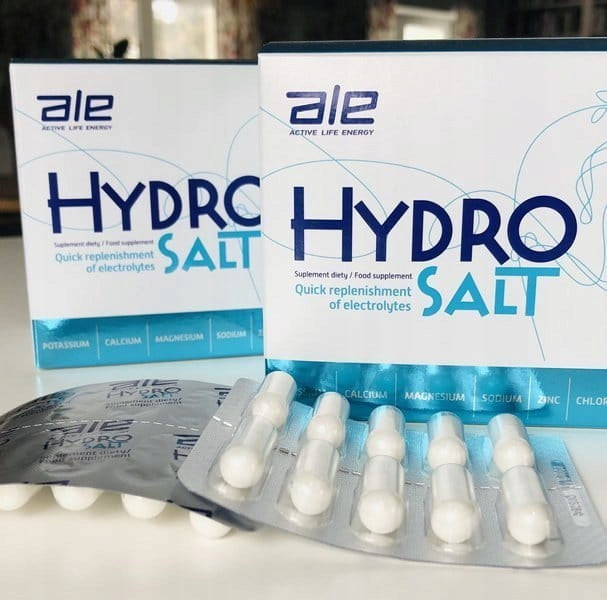 ALE Hydrosalt 60 capsules Electrolytes mineral salts EAN (GTIN) 5903228143519