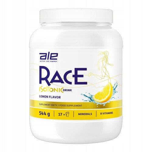ALE Race Isotonic Drink 544 g Lemon – Hydration, Energy, Training