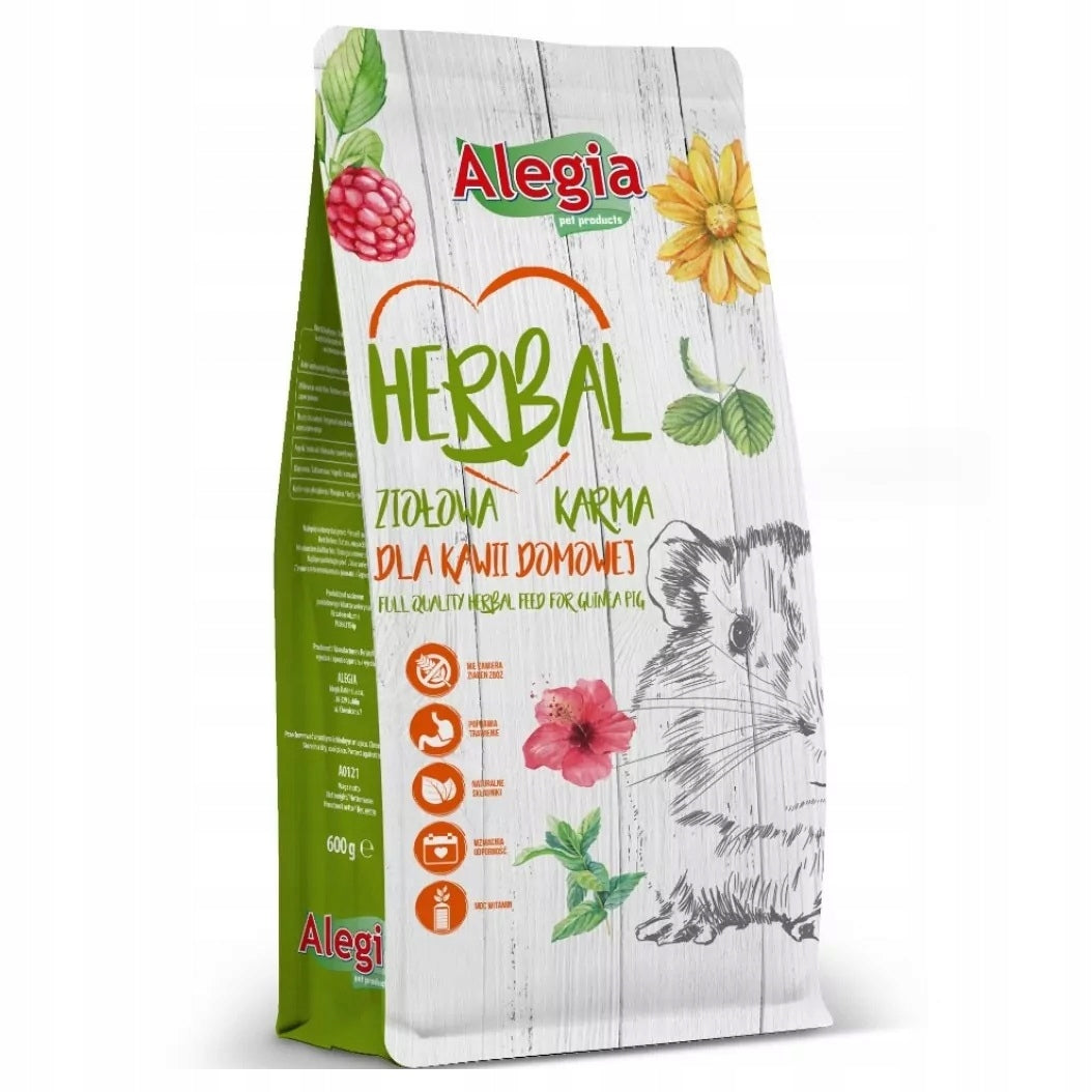 ALEGIA HERBAL GUINEA PIG FOOD FOR HOMEMADE COFFEE PIG 600g