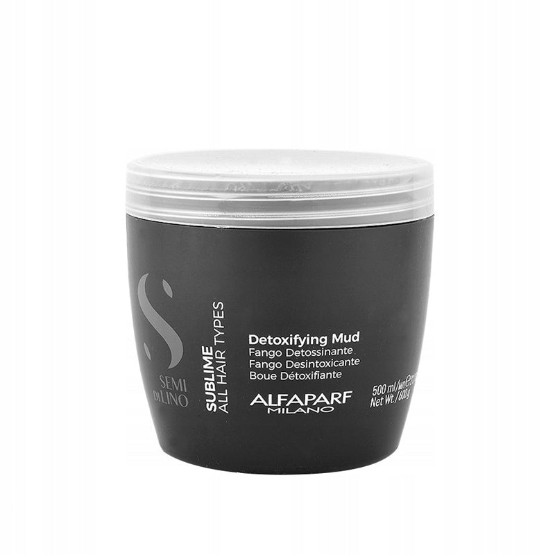 Maske Semi Di Lino Sublime Entgiftender Schlamm Alfaparf Milano, 500 ml 