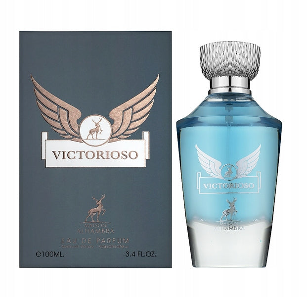 ALHAMBRA VICTORIOSO - EAU DE PARFUM - VOLUME: 100 ML Product weight with unit packaging 0.456 kg