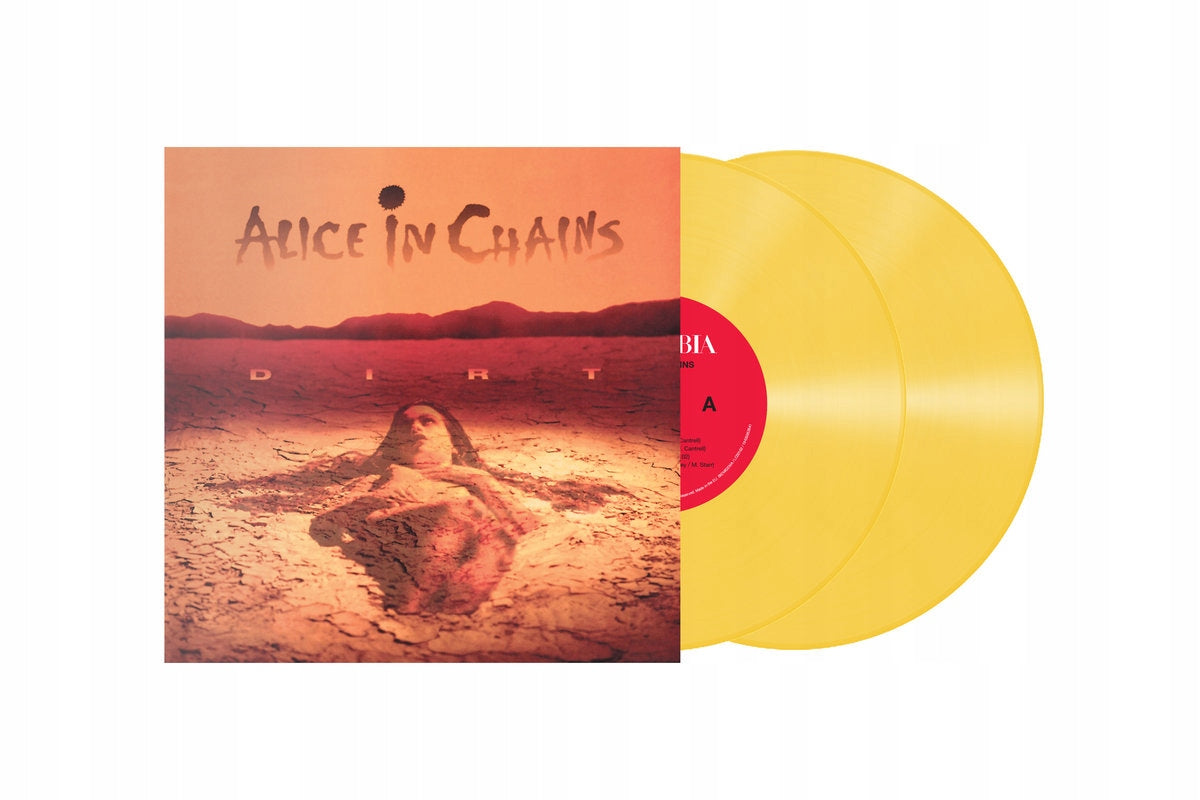 Teller Alice In Chains – Schmutz, Gelb undurchsichtig 