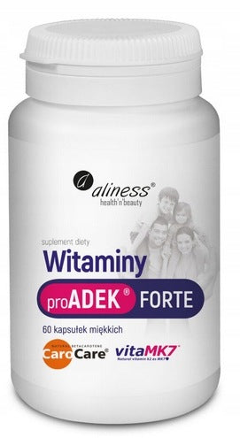 ALINESS ADEK Forte COMPLEX vitamin A D3 E K2 MK-7 COMPLEX