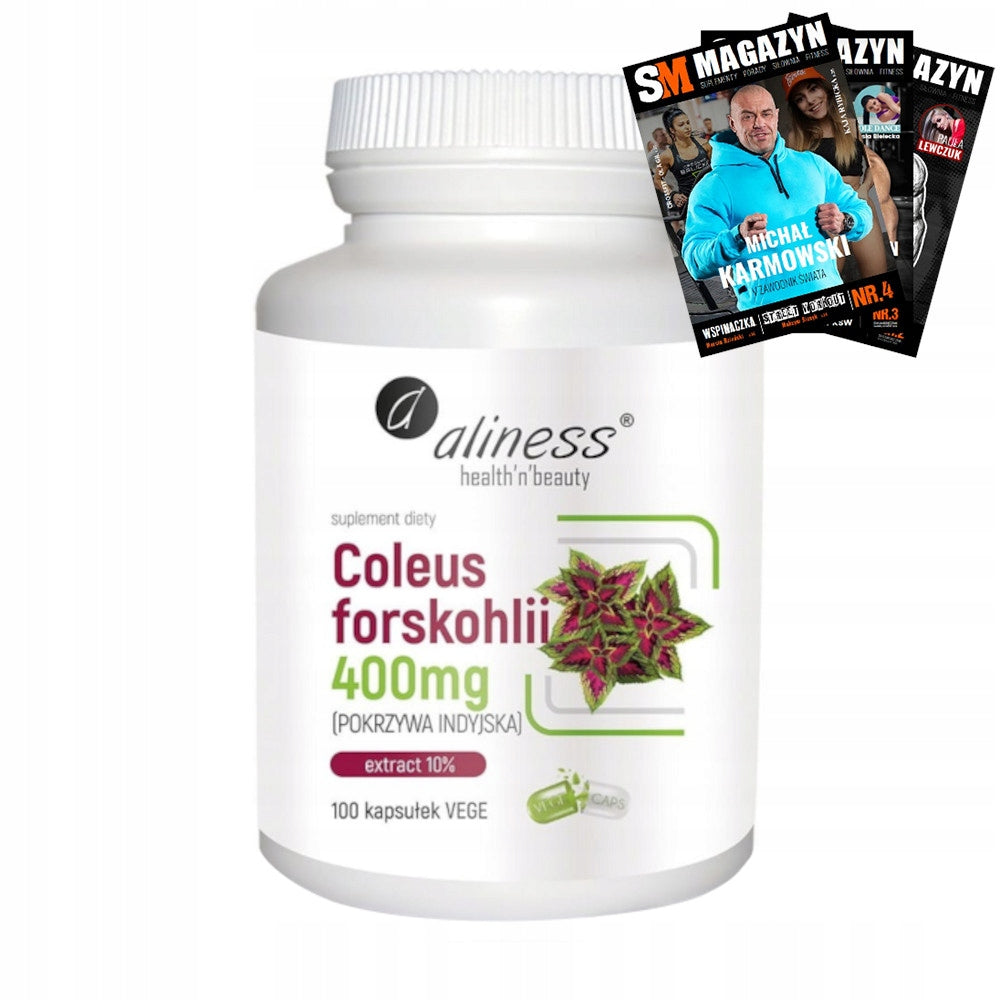 ALINESS COLEUS FORSKOHLII INDIAN NETTLE FOR METABOLISM 100k
