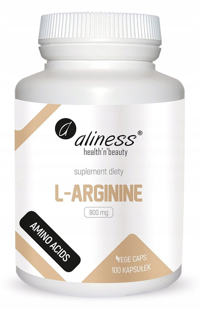 ALINESS L-Arginine 800mg 100Vkaps L-ARGININA AMINO