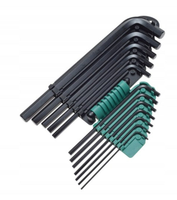 ALLEN INCH WRENCHES SET Motorcycle Bike Vintage Machinery 12 Allen Manufacturer code AA01208