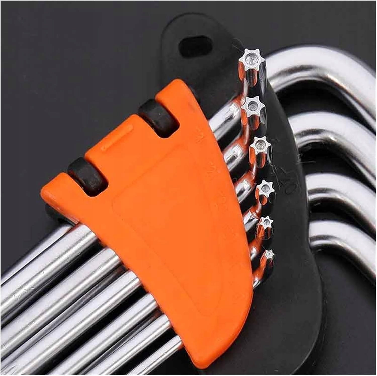 ALLEN WRENCH SET LONG TORX WITH HOLE CR-V T10H-T50H 9.EL Manufacturer code ZESTAW KLUCZY IMBUSOWYCH IMBUSY DŁUGIE