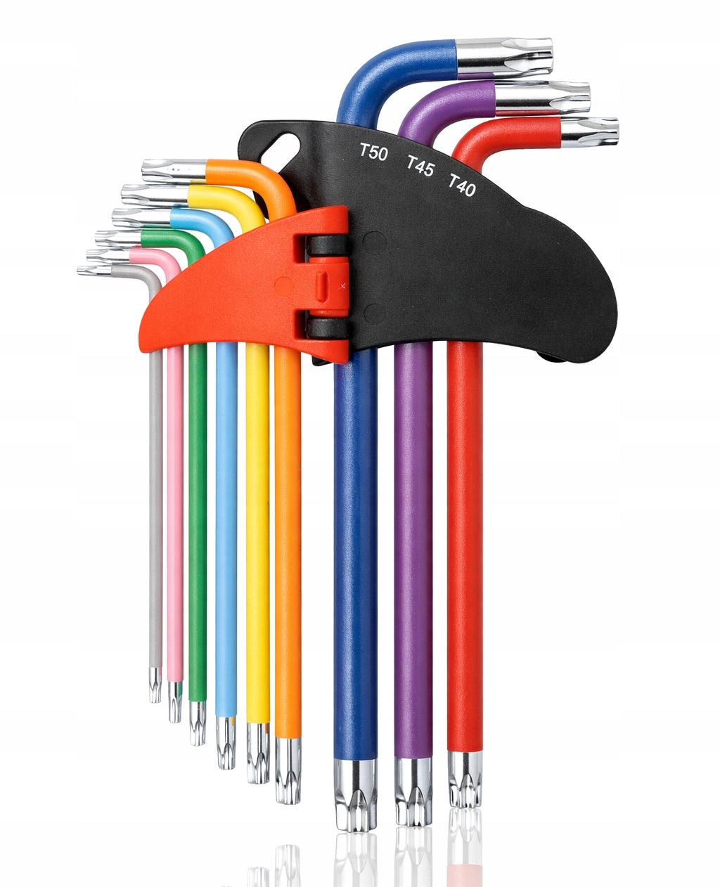 ALLEN WRENCHES SET ALLEN WRENCHES T10-50 TORX TORXY TORKSY 9e Number of items in the set 7