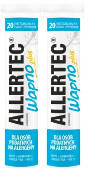 ALLERTEC CALCIUM PLUS calcium allergy 2x20 tab.mus.