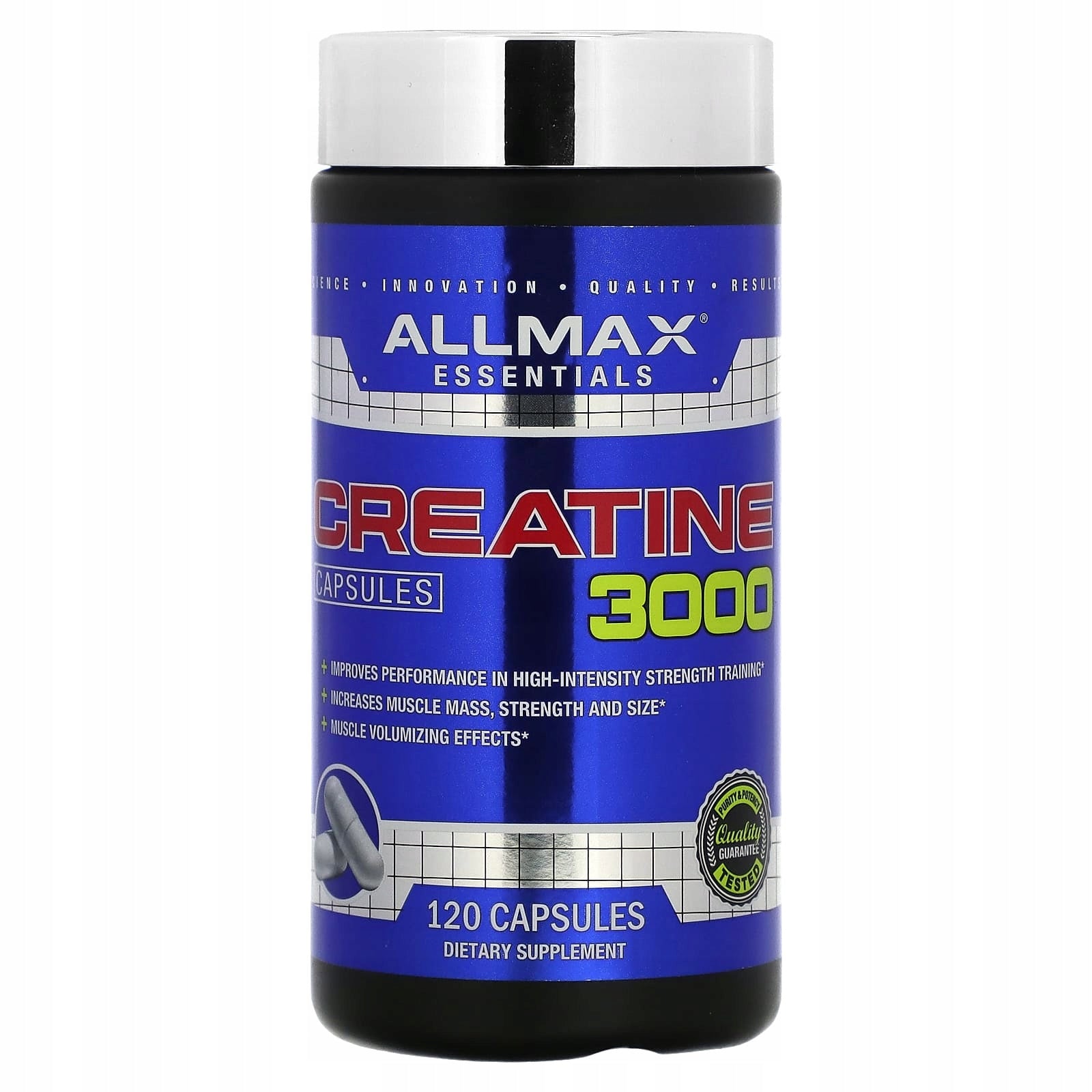 ALLMAX, Creatine 3000, 120 capsules