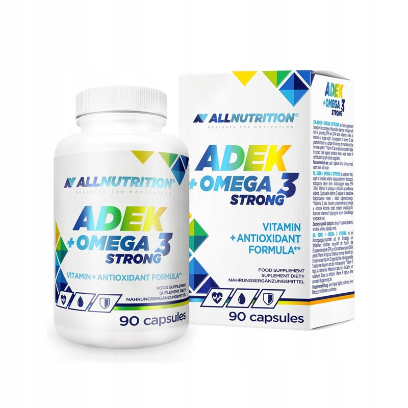 ALLNUTRITION ADEK + OMEGA 3 STRONG 90CAP VITAMIN BONE IMMUNITY VISION
