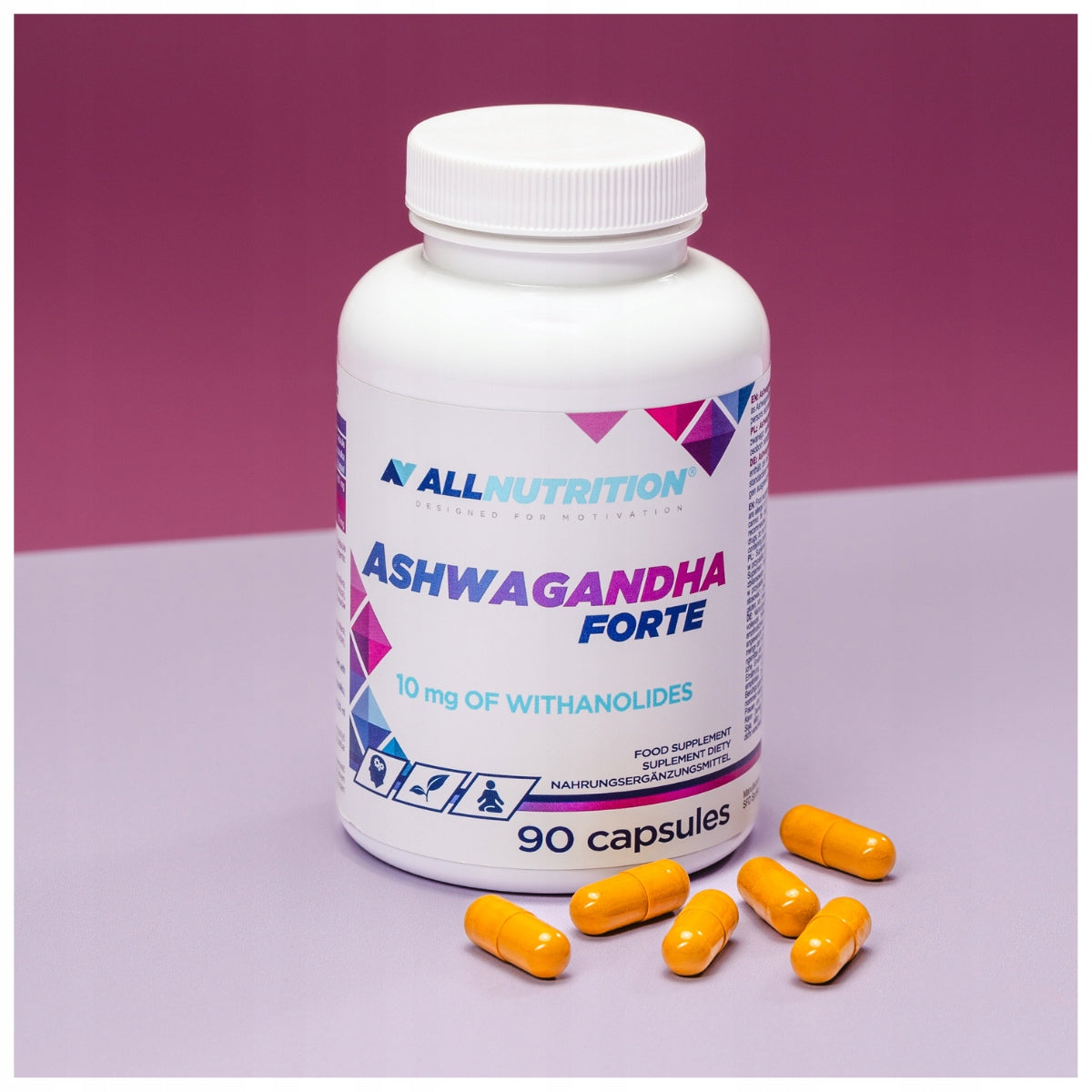ALLNUTRITION ASHWAGANDHA FORTE 90CAPSULES GINSENG RELAXATION STRESS SLEEP HEALTH EAN (GTIN) 5902837756028