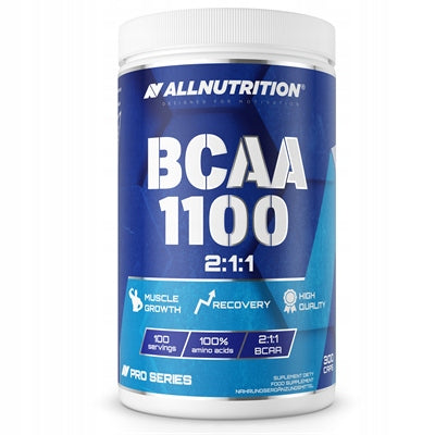 ALLNUTRITION BCAA 1100 2:1:1 PRO SERIES 300 CAPSULES AMINO ACIDS MUSCLE