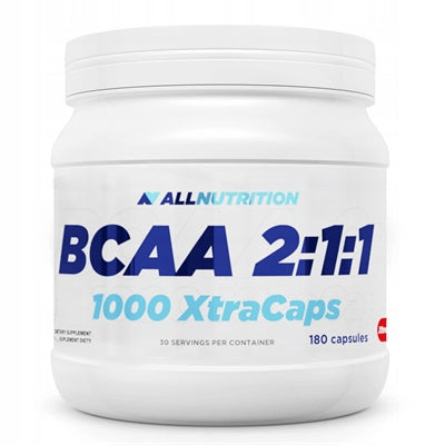 ALLNUTRITION BCAA 2:1:1 1000 XTRACAPS 180 CAPSULES AMINO ACIDS REGENERATION