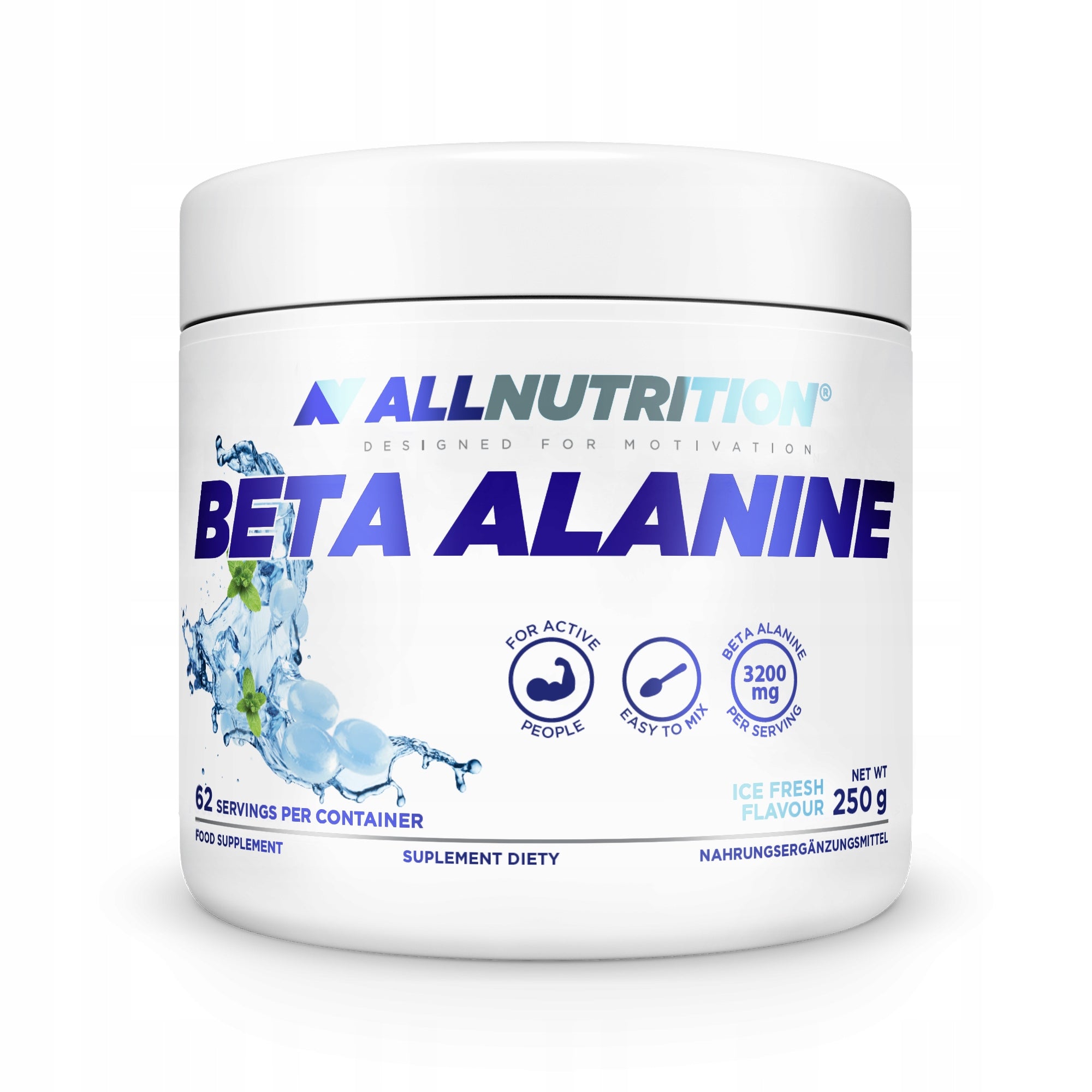 ALLNUTRITION BETA ALANINE 250g ICE FRESH STRENGTH BETA ALANINE