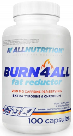 ALLNUTRITION Burn4All Fat Reductor 100 capsules caffeine dietary supplement