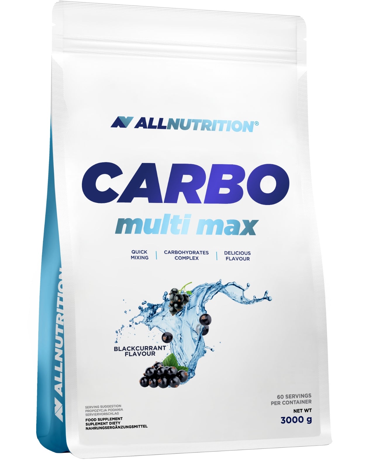 ALLNUTRITION CARBO MULTI MAX 3000g BLACKCURRANT CARBOHYDRATE ENERGY