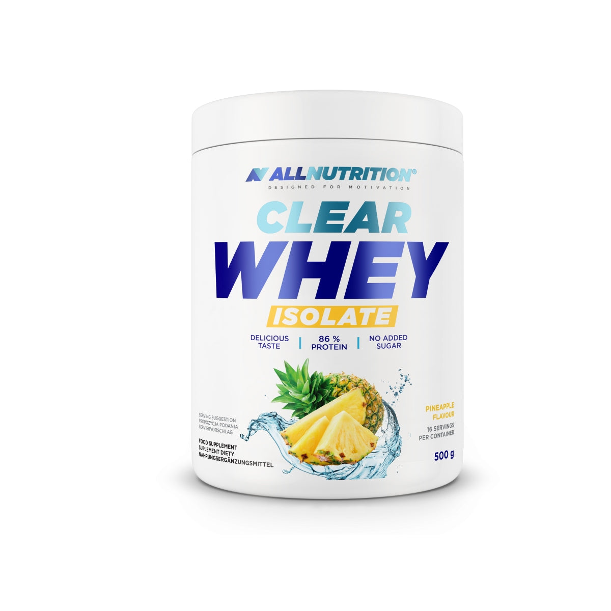 ALLNUTRITION CLEAR WHEY ISOLATE 500g PINEAPPLE PROTEIN ISOLATE WPI REDUCTION