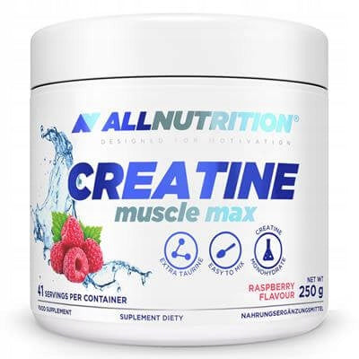 ALLNUTRITION CREATINE MUSCLE MAX 250 g RASPBERRY CREATINE MUSCLE PERFORMANCE
