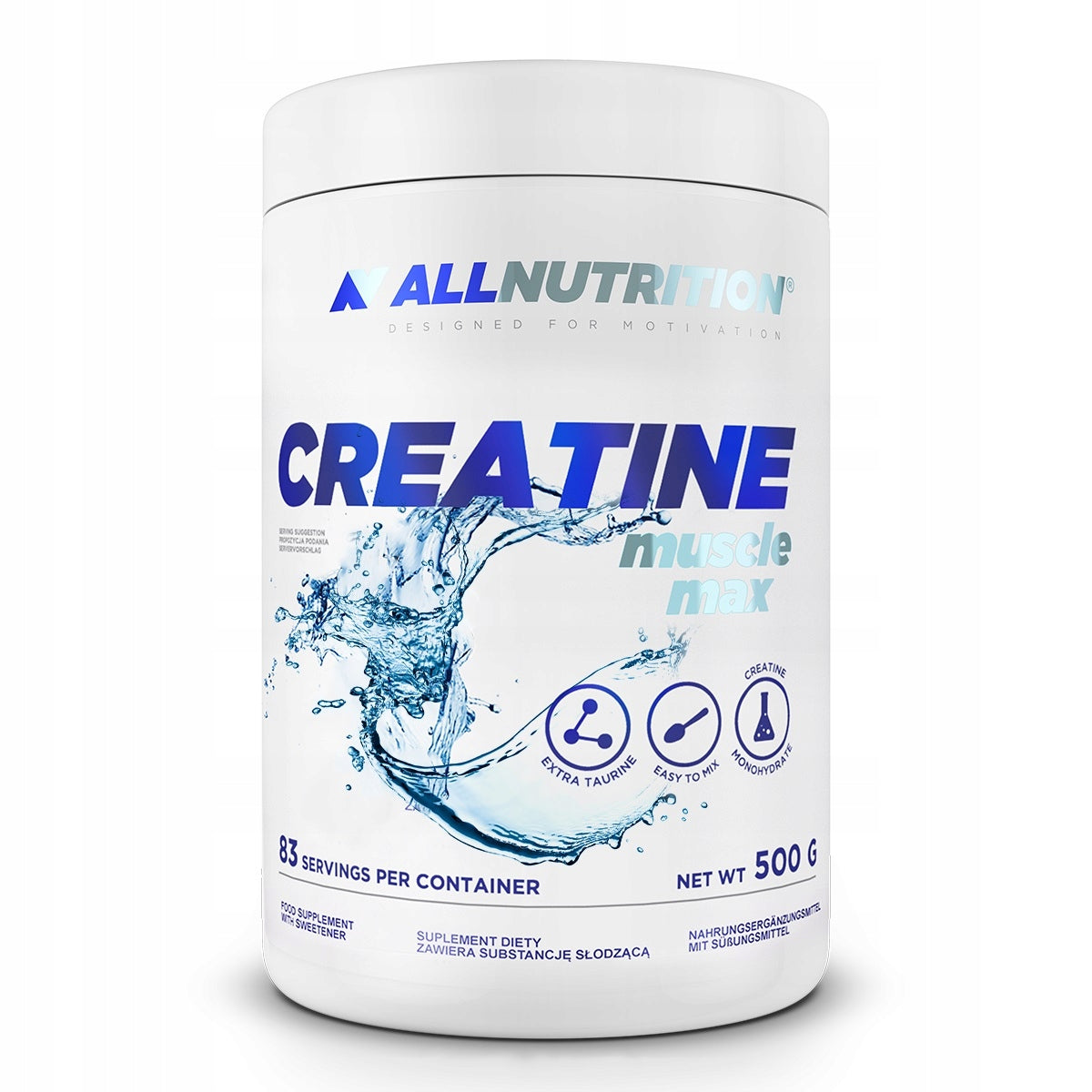 ALLNUTRITION Creatine Muscle Max 500g - Cola Flavor Expiration date at least six months from the date of purchase