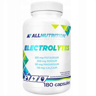 ALLNUTRITION ELECTROLYTES 180 CAPSULES ELECTROLYTES HYDRATION FATIGUE