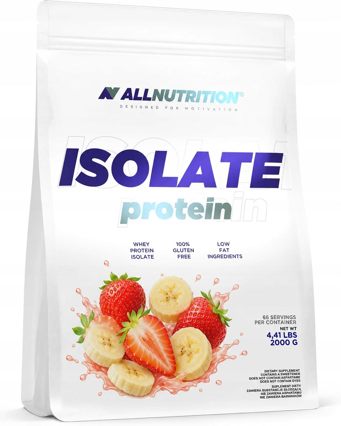 ALLNUTRITION ISOLATE 2KG strawberry - banana