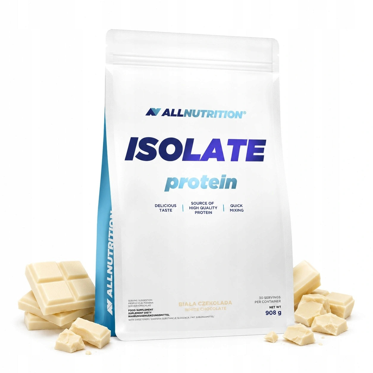 ALLNUTRITION ISOLATE 908G white chocolate