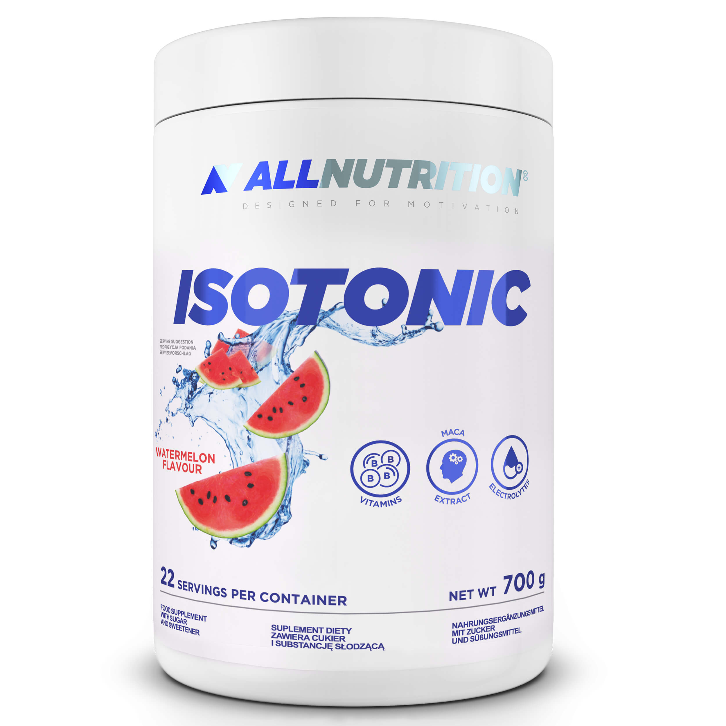 ALLNUTRITION ISOTONIC TASTE WATERMELON HYDRATION ELECTROLYTE CARBOHYDRATES700 g