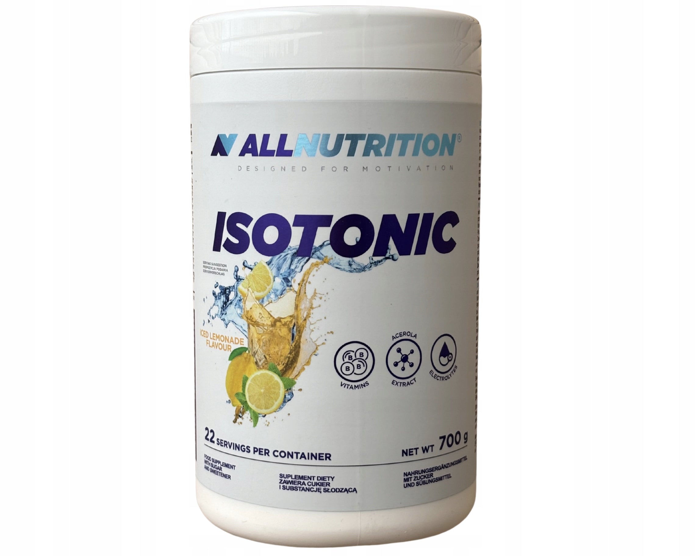 ALLNUTRITION Isotonic 700g lemonade electrolytes vitamins hydration Packaging status original