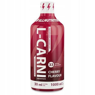 ALLNUTRITION L-CARNI CONCENTRATE 1000ML CHERRY FLAVOR FAT BURNER 1PC