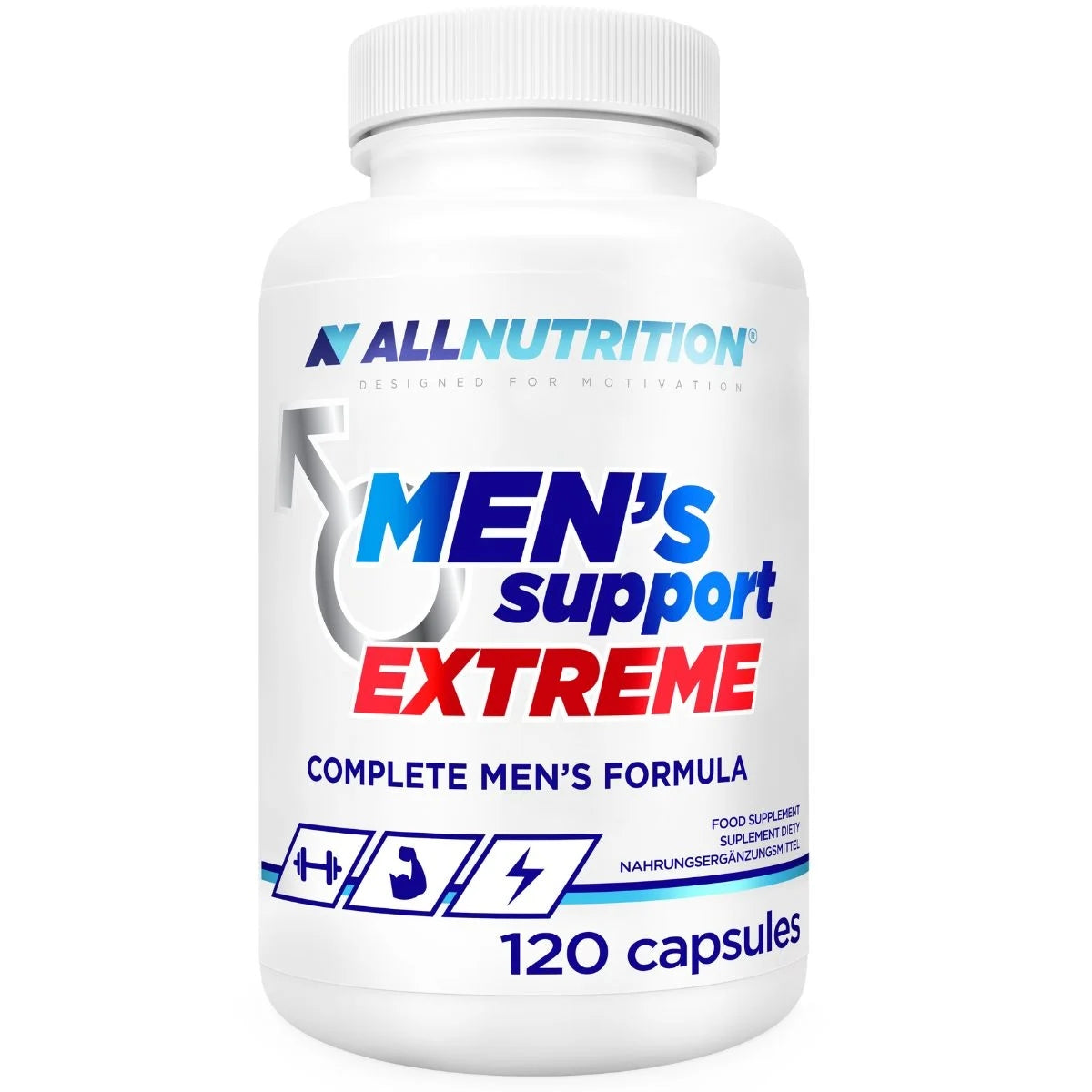 ALLNUTRITION MEN'S SUPPORT 120CAP ZINC+ B12 LIBIDO ENERGY FOR MEN DAA