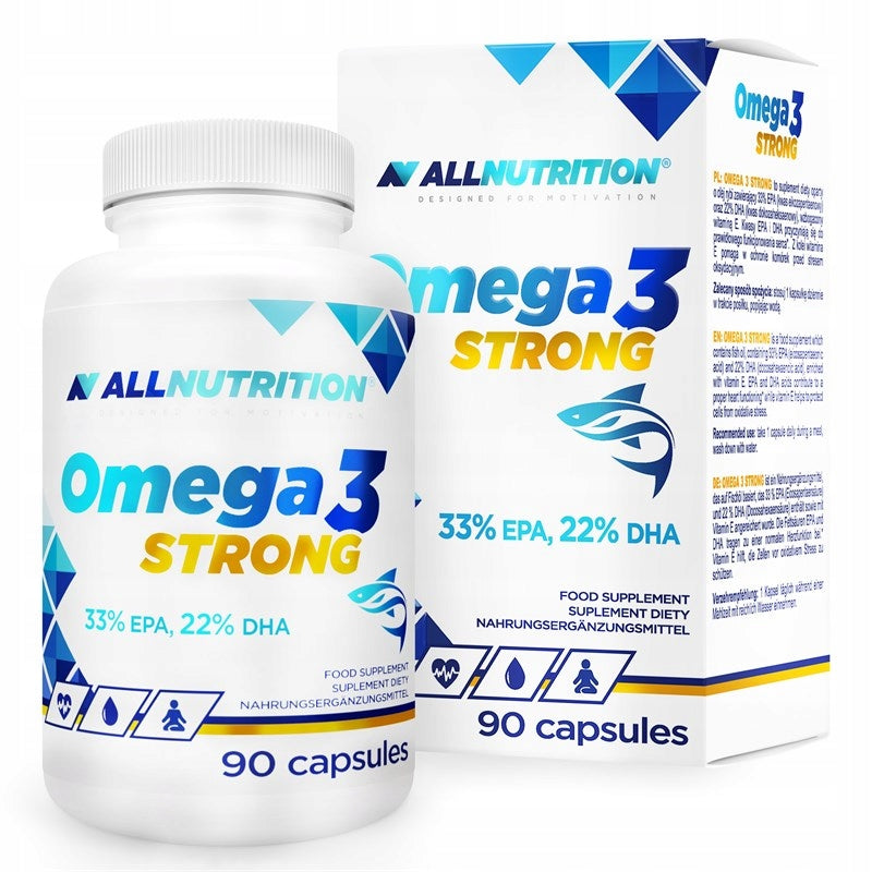 ALLNUTRITION OMEGA 3 STRONG 90CAP IMMUNITY HEART VISION VITAMINS MINERALS