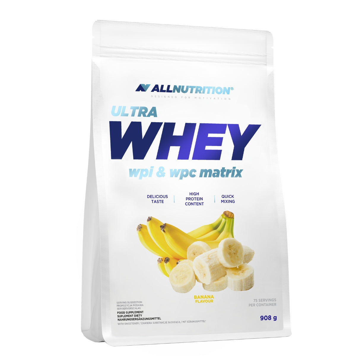 ALLNUTRITION ULTRA WHEY 908g PROTEIN WPC WPI ISOLATE MUSCLE MASS