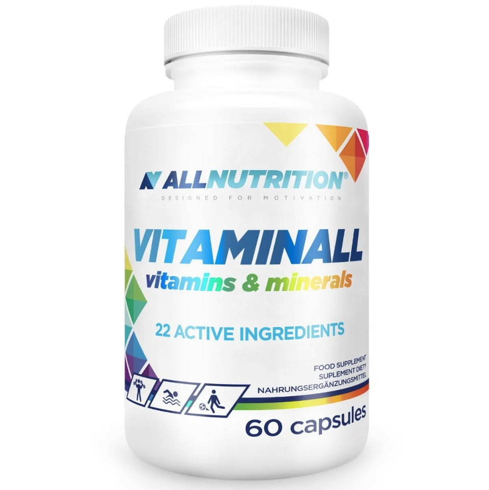ALLNUTRITION VITAMINALL 60 CAPSULES VITAMINS AND MINERALS REGENERATION HEALTH