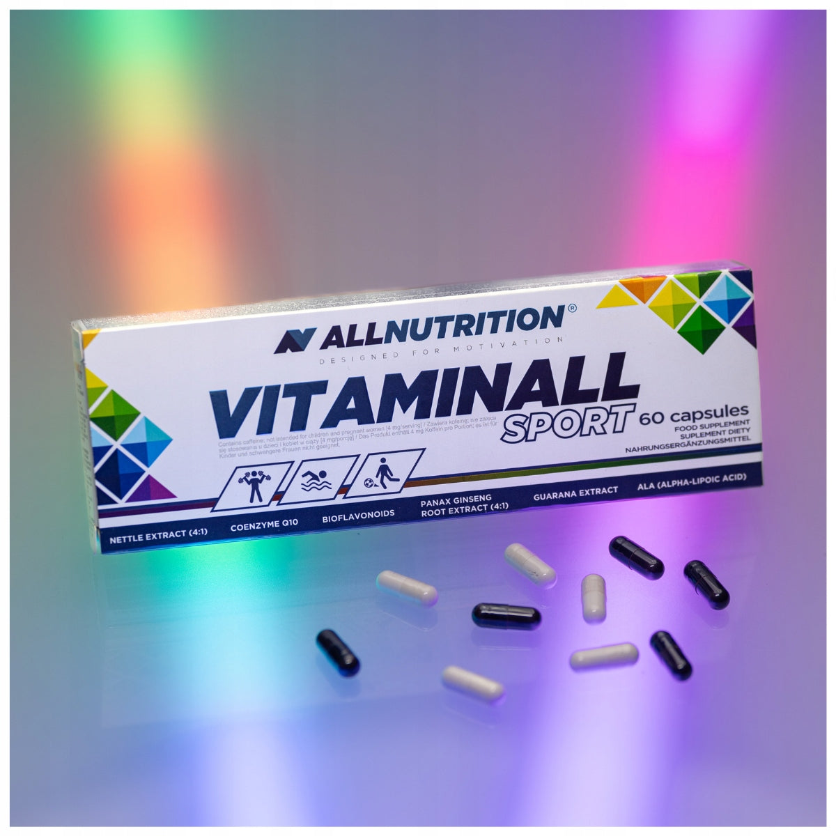 ALLNUTRITION VITAMINALL SPORT 60CAP VITAMINS MINERALS IMMUNITY HEALTH EAN (GTIN) 5902837709369