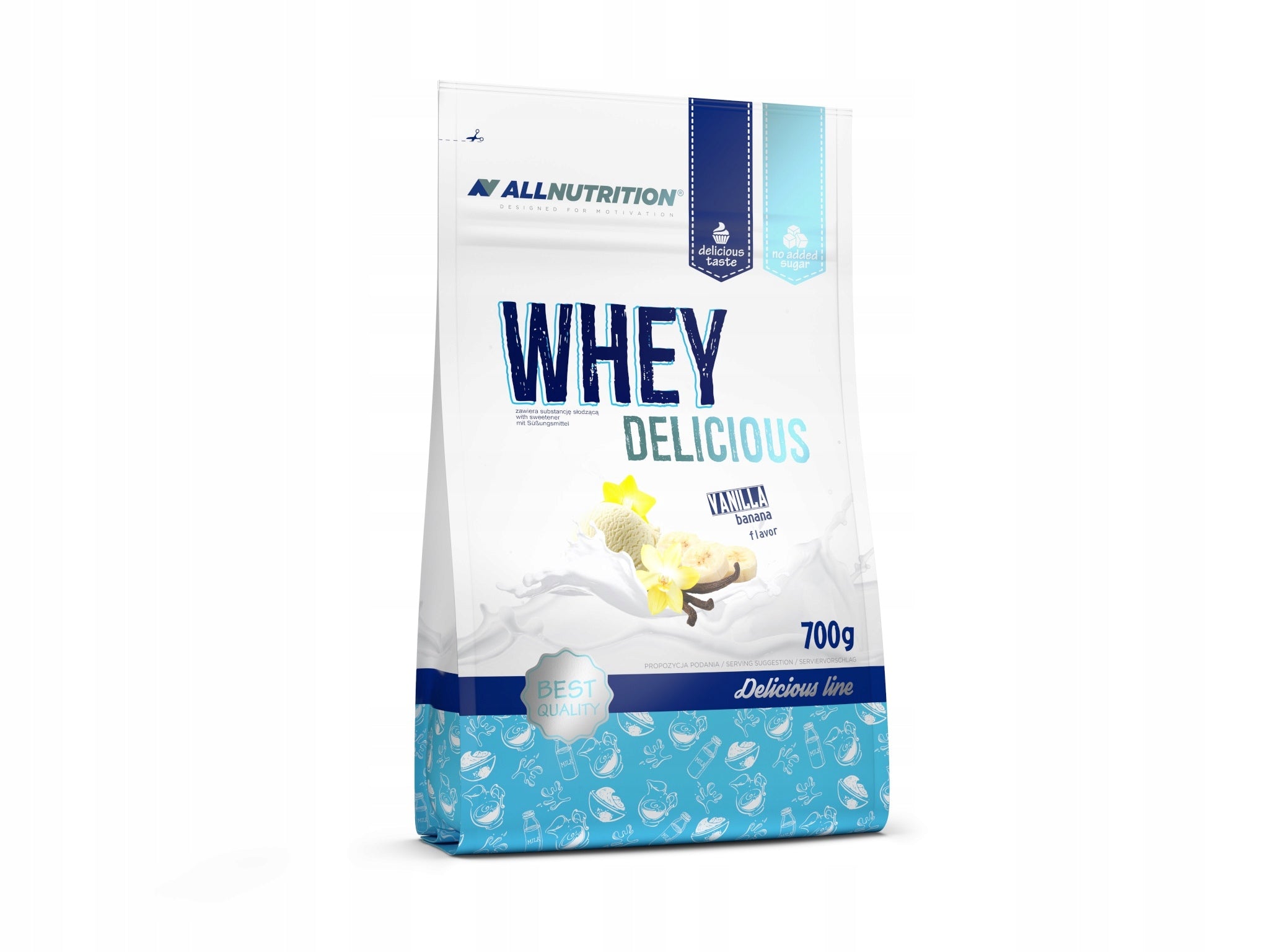 ALLNUTRITION WHEY DELICIOUS PROTEIN 700G VANILLA PROTEIN WPC WPI REGENERATION