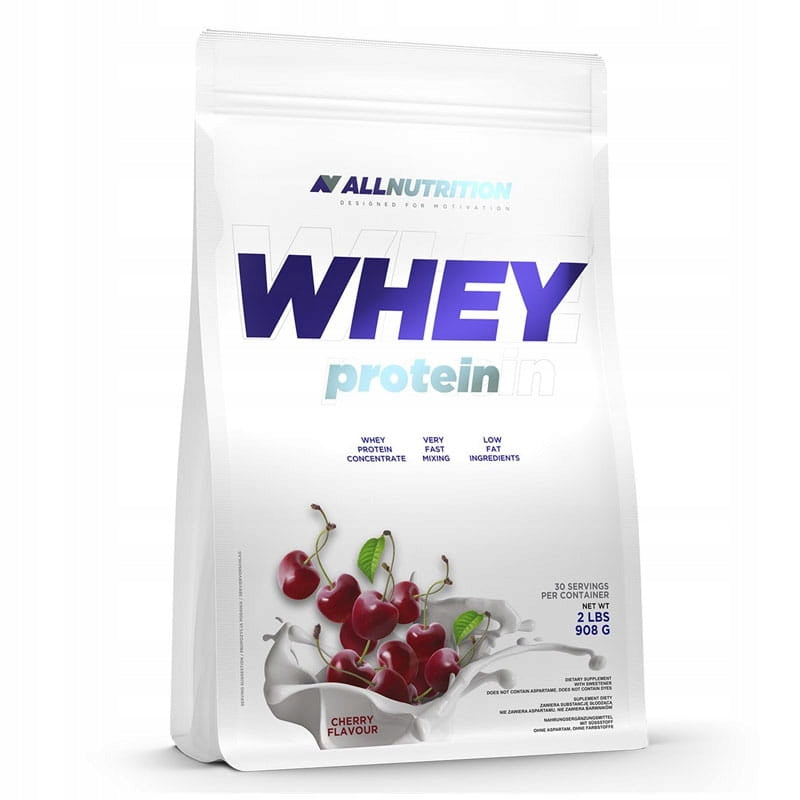 ALLNUTRITION WHEY PROTEIN 2.27KG white chocolate - cherry